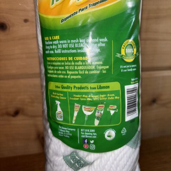 Libman Tornado Blended Cotton Twist Mop Head Refill Replacement - Picture 3 of 4